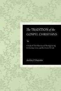 The Tradition of the Gospel Christians : A Study of Their Identity and Theology during the Russian, Soviet, and Post-Soviet Periods