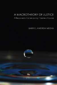 A Macrotheory of Justice : A Response to Contemporary Theories of Justice