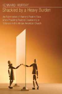 Shackled by a Heavy Burden : An Examination of Barriers Pastors Face When Providing Pastoral Counseling or Referrals in the African American Church