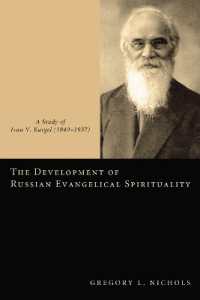 The Development of Russian Evangelical Spirituality : A Study of Ivan V. Kargel (1849-1937)