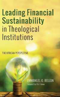 Leading Financial Sustainability in Theological Institutions : The African Perspective