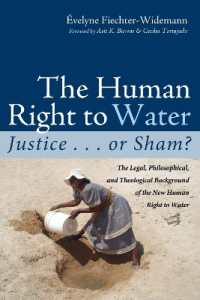 The Human Right to Water : Justice . . . or Sham?