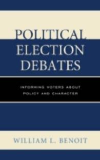 Political Election Debates : Informing Voters about Policy and Character