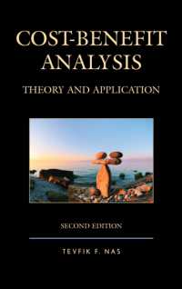 Cost-Benefit Analysis : Theory and Application （2ND）