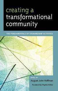 Creating a Transformational Community : The Fundamentals of Stewardship Activities