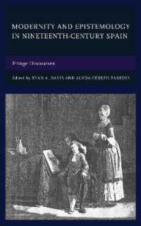 Modernity and Epistemology in Nineteenth-Century Spain : Fringe Discourses