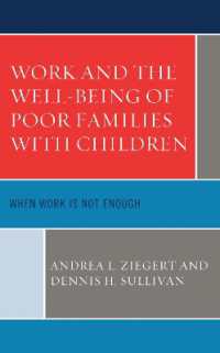Work and the Well-Being of Poor Families with Children : When Work is Not Enough