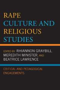 Rape Culture and Religious Studies : Critical and Pedagogical Engagements (Feminist Studies and Sacred Texts)