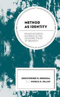 Method as Identity : Manufacturing Distance in the Academic Study of Religion (Religion and Race)
