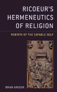 Ricoeur's Hermeneutics of Religion : Rebirth of the Capable Self (Studies in the Thought of Paul Ricoeur)