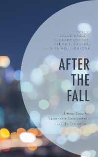 After the Fall : Energy Security, Sustainable Development, and the Environment