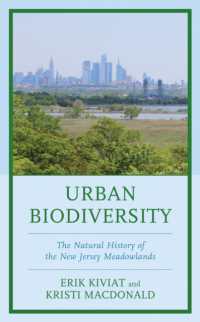 Urban Biodiversity : The Natural History of the New Jersey Meadowlands