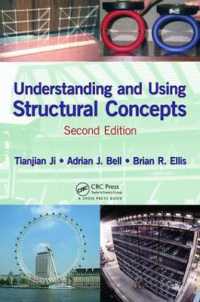 構造力学の理解と活用（テキスト・第２版）<br>Understanding and Using Structural Concepts （2ND）