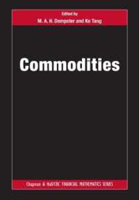 Commodities (Chapman and Hall/crc Financial Mathematics Series)