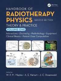 Handbook of Radiotherapy Physics : Theory and Practice （2 HAR/PSC）