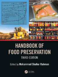 食品保存ハンドブック（第３版）<br>Handbook of Food Preservation （3RD）