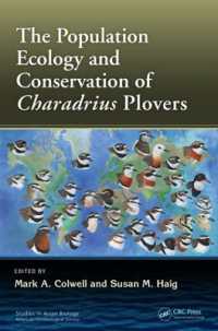 The Population Ecology and Conservation of Charadrius Plovers (Studies in Avian Biology)