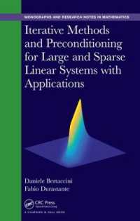 Iterative Methods and Preconditioning for Large and Sparse Linear Systems with Applications (Chapman & Hall/crc Monographs and Research Notes in Mathematics)