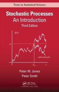 確率過程入門（第３版）<br>Stochastic Processes : An Introduction, Third Edition (Chapman & Hall/crc Texts in Statistical Science) （3RD）