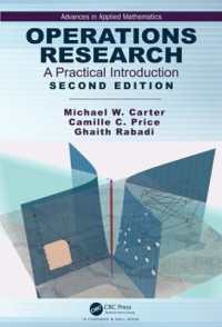 オペレーションズ・リサーチ：実践入門（第２版）<br>Operations Research : A Practical Introduction (Advances in Applied Mathematics) （2ND）