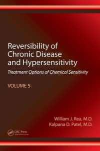 Reversibility of Chronic Disease and Hypersensitivity, Volume 5 : Treatment Options of Chemical Sensitivity