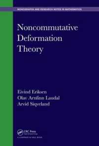 Noncommutative Deformation Theory (Chapman & Hall/crc Monographs and Research Notes in Mathematics)