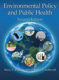 Environmental Policy and Public Health -- Hardback （2 ed）