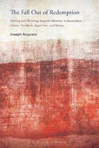 The Fall Out of Redemption : Writing and Thinking Beyond Salvation in Baudelaire, Cioran, Fondane, Agamben, and Nancy