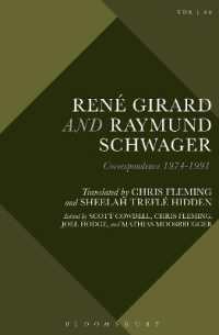 René Girard and Raymund Schwager : Correspondence 1974-1991 (Violence, Desire, and the Sacred)