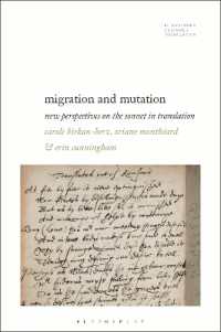 Migration and Mutation : New Perspectives on the Sonnet in Translation (Literatures, Cultures, Translation)