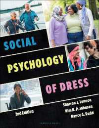 衣服の社会心理学（第２版）<br>Social Psychology of Dress （2ND）