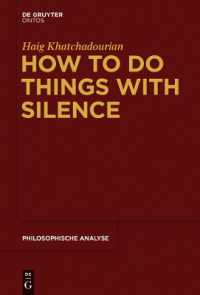 沈黙行為論<br>How to Do Things with Silence (Philosophische Analyse / Philosophical Analysis)