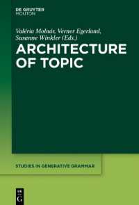 Architecture of Topic (Studies in Generative Grammar [sgg])