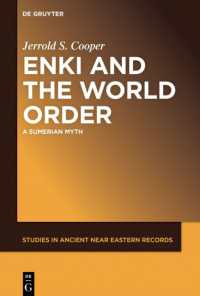 Enki and the World Order : A Sumerian Myth (Studies in Ancient Near Eastern Records (Saner))