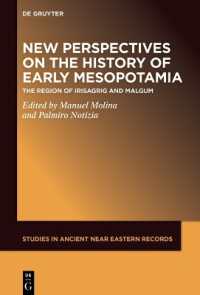 New Perspectives on the History of Early Mesopotamia : The Region of Irisagrig and Malgum (Studies in Ancient Near Eastern Records (Saner))