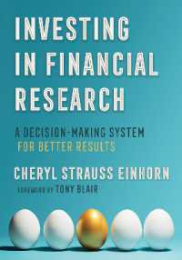 Investing in Financial Research : A Decision-Making System for Better Results (Area Method Publications)