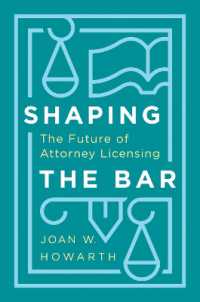 Shaping the Bar : The Future of Attorney Licensing