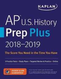 Kaplan AP U.S. History Prep Plus 2018-2019 (Kaplan Ap Us History) （PAP/PSC）