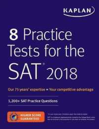 8 Practice Tests for the SAT 2018 (Kaplan Practice Tests for the Sat)