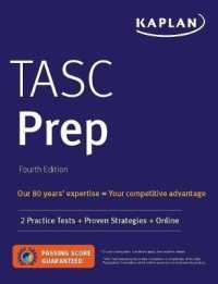 Kaplan TASC Prep : 2 Practice Tests + Proven Strategies + Online (Kaplan New Tasc Strategies, Practice & Review) （4 CSM PAP/）