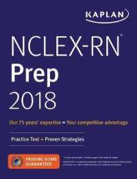 Kaplan NCLEX-RN Prep 2018 : Practice Test + Proven Strategies （1ST）