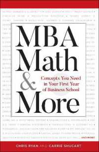 MBA Math & More : Concepts You Need in First Year Business School (Manhattan Prep)