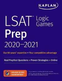 Kaplan Lsat Logic Games Prep 2020-2021 : Real Preptest Questions + Proven Strategies + Online (Kaplan Lsat Logic Games Prep)