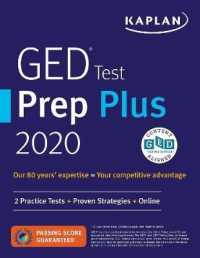 Kaplan Ged Test Prep Plus 2020 : 2 Practice Tests + Proven Strategies + Online (Kaplan Ged Test Prep Plus) （PAP/PSC）