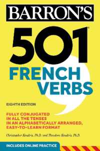 501 French Verbs, Eighth Edition (Barron's 501 Verbs)
