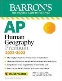 AP Human Geography Premium， 2022-2023: Comprehensive Review with 6 Practice Tests + an Online Timed Test Option (Barron's Ap)