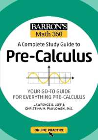 Barron's Math 360: A Complete Study Guide to Pre-Calculus with Online Practice (Barron's Test Prep)