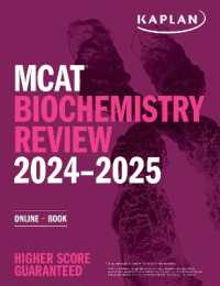 MCAT Biochemistry Review 2024-2025 : Online + Book (Kaplan Test Prep)