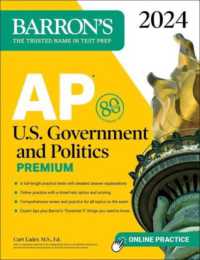 AP U.S. Government and Politics Premium， 2024: 6 Practice Tests + Comprehensive Review + Online Practice (Barron's Test Prep)