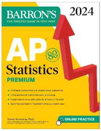AP Statistics Premium, 2024: 9 Practice Tests + Comprehensive Review + Online Practice (Barron's Ap Prep)